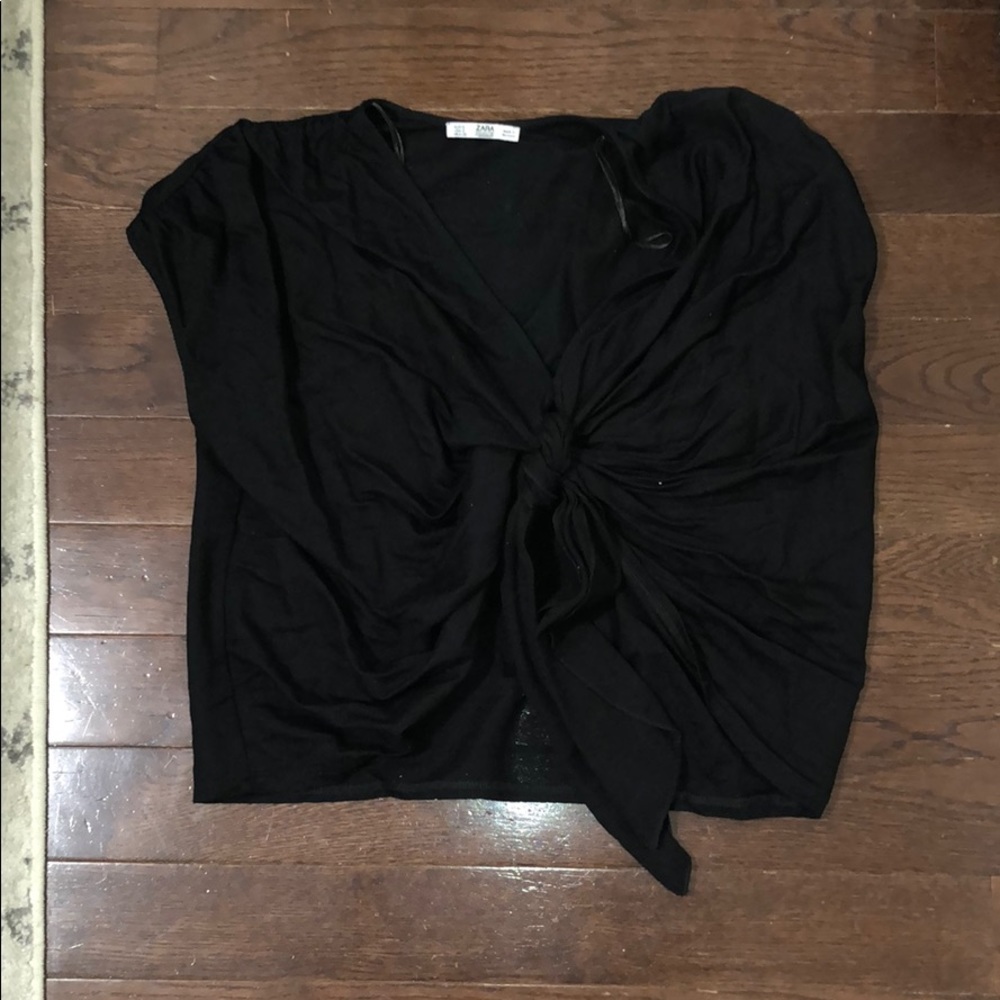 Black tie top